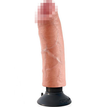 Pipedream Vibrating King Cock 20 см, телесный - фото, отзывы