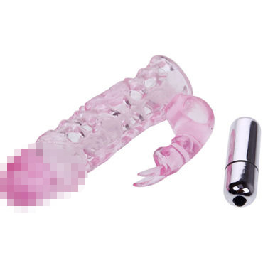 Baile Ult?mate Love Sleeve - Насадка на фаллос с вибратором - купить в секс шопе