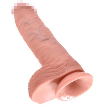 Pipedream King Cock With Balls 25 см, телесный — фото 4