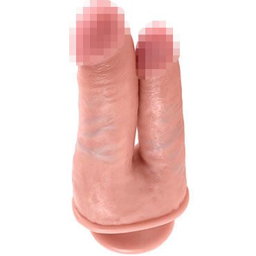 Pipedream King Cock Double Penetrator, телесный — фото 2