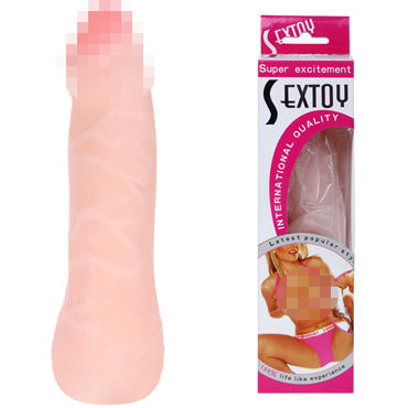 Baile Sextoy, телесный, Фаллоимитатор с широким основанием