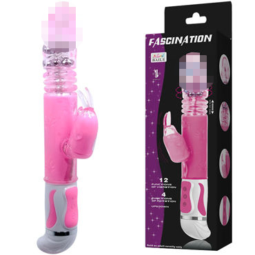 Baile Fascination, розовый, Ротатор с поступательными движениями