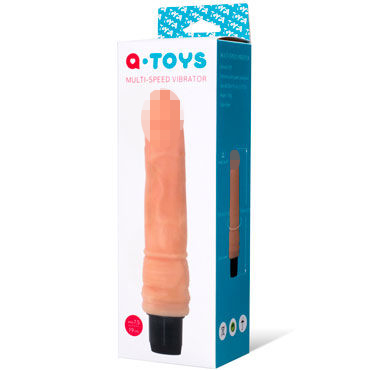 Toyfa A-toys Multi-Speed Vibrator 19 см, телесный