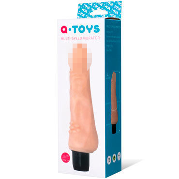 Toyfa A-toys Multi-Speed Vibrator 19,2 см, телесный