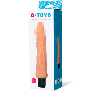 Toyfa A-toys Multi-Speed Vibrator 18см, телесный