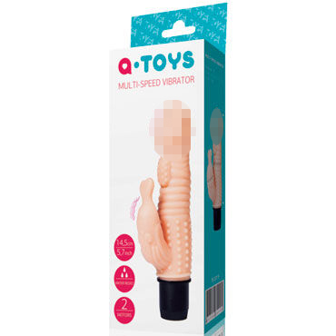Toyfa A-toys Multi-Speed Vibrator 14,5 см, телесный