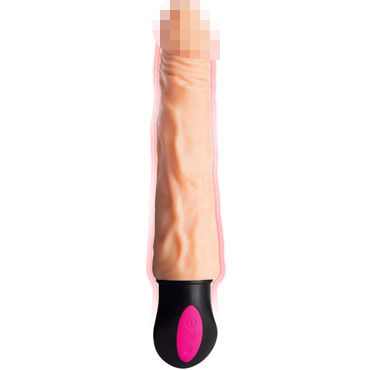 Toyfa A-toys Bendable Vibrator Cocksman, телесный - фото, отзывы