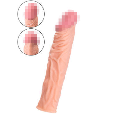 Toyfa A-toys Boost Насадка реалистичная, телесная - фото, отзывы