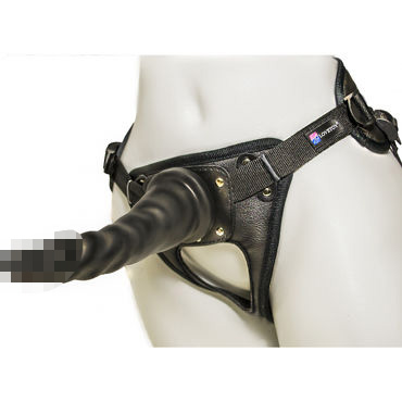 Биоклон Harness Ultra Realistic 17см, черный - фото, отзывы