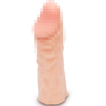 Пикантные Штучки Насадка на пенис 13 см, телесная, Реалистичной формы