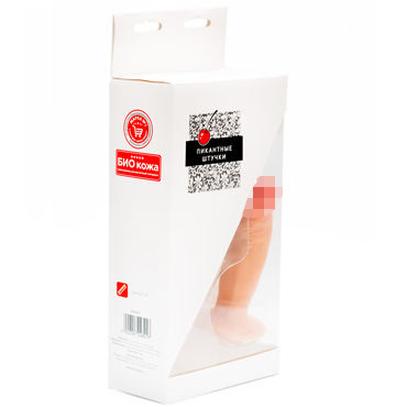 Пикантные Штучки Анальный Фаллоимитатор, телесный - С плоским основанием - купить в секс шопе