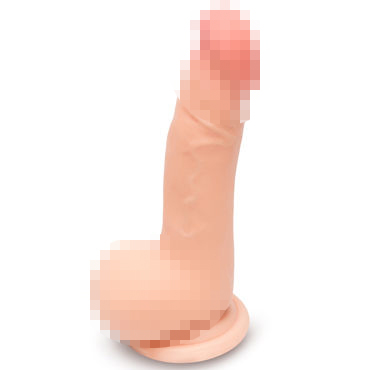 Пикантные Штучки Реалистичный Фаллоимитатор 15 см, телесный, На присоске