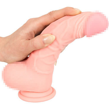 You2Toys Medical Silicone Dildo 20см, телесный - подробные фото в секс шопе Condom-Shop