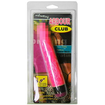 Baile Ardour Club, розовый, Многоскоростной вибратор