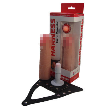 Биоклон Насадка-фаллоимитатор с поясом Harness