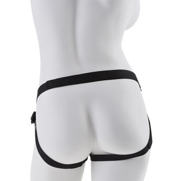 Pipedream Gold Designer Strap-On - подробные фото в секс шопе Condom-Shop