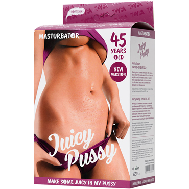 Toyfa Juicy Pussy Mature, телесный - подробные фото в секс шопе Condom-Shop