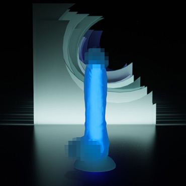 Новинка раздела Секс игрушки - Toyfa Beyond Bruce Glow, прозрачно-синий