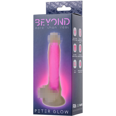 Toyfa Beyond Peter Glow, прозрачно-розовый - фото 7