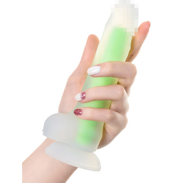 Новинка раздела Секс игрушки - Toyfa Beyond Dick Glow, прозрачно-зеленый