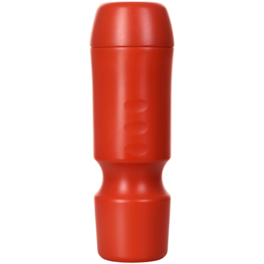 Toyfa A-Toys Masturbator Вагина, красный/телесный — фото 3