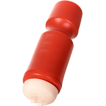 Toyfa A-Toys Masturbator Вагина, красный/телесный — фото 1