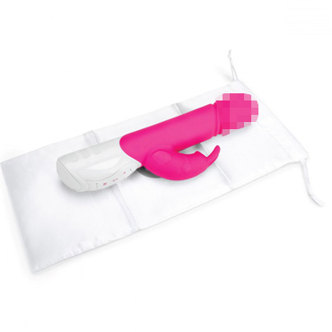 Rabbit Essentials Thrusting Rabbit Vibrator, розовый, Кролик-вибратор с толкающей головкой и другие товары Rabbit Company с фото