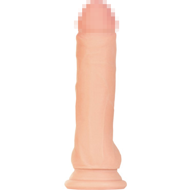 Toyfa RealStick Elite Vibro Ian, телесный - Реалистичный вибратор с присоской - купить в секс шопе