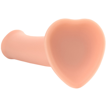 Strap-on-me Silicone Bendable Dildo L, телесный, Фаллоимитатор на присоске/насадка для трусиков с кольцевым креплением и другие товары Strap-on-me с фото