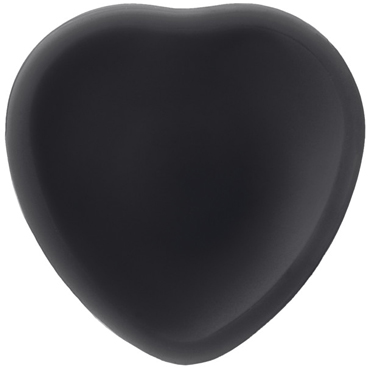 Strap-on-me Silicone Bendable Dildo XL, черный, Фаллоимитатор на присоске/насадка для трусиков с кольцевым креплением и другие товары Strap-on-me с фото