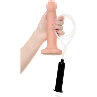 Strap-on-me Silicone Cum Dildo L, телесный - фото 7