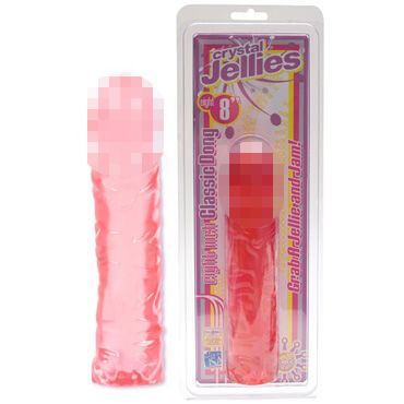 Doc Johnson Сrystal Jellies Classic розовый