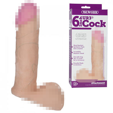 Doc Johnson Vac-U-Lock UR3 Cock, 15.5 см
