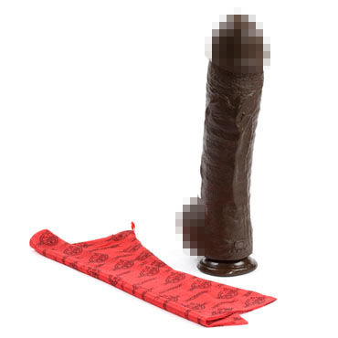 Doc Johnson Black Bam - Реалистичный фаллоимитатор - купить в секс шопе