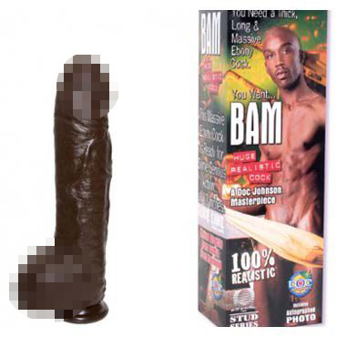 Doc Johnson Black Bam