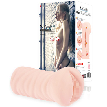 Kokos Nymph, телесный, Реалистичный мастурбатор в виде вагины и другие товары Kokos с фото