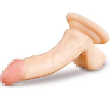 Brazzers Изогнутый фаллоимитатор-реалистик 17.5 см, телесный - фото, отзывы