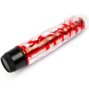 Brazzers Вибратор реалистичный, прозрачно-красный - фото, отзывы