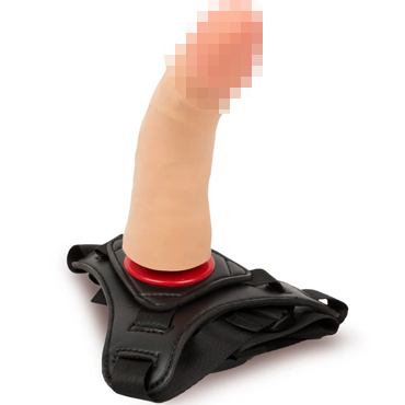 Пикантные штучки Реалистичный страпон 16х3.5 см, телесный