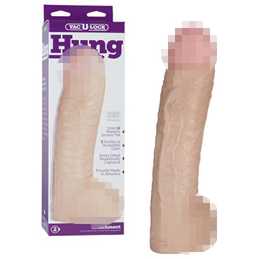 Doc Johnson Vac-U-Lock Hung, телесный