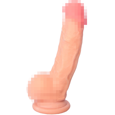 Bioclon Premium Реалистичный фаллоимитатор с мошонкой 20 см, телесный