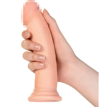 Bioclon Premium Реалистичный вибратор с изгибом 20 см, телесный, С креплением в виде присоски и другие товары Bioclon Premium с фото