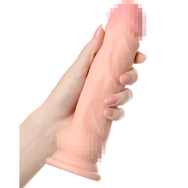 Bioclon Premium Реалистичный фаллоимитатор 21 см, телесный - С креплением в виде присоски - купить в секс шопе