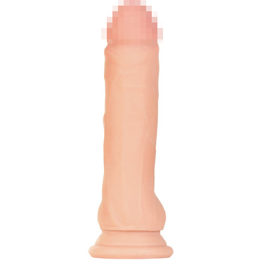 Bioclon Premium Реалистичный вибратор 20 см, телесный - С креплением в виде присоски - купить в секс шопе