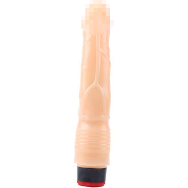 Chisa Real Touch XXX 9” Vibe Cock, телесный - Вибратор реалистик с крупной головкой - купить в секс шопе