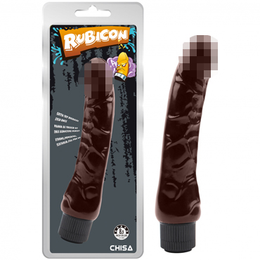 Chisa Rubicon Cholocate Vibe Cock, коричневый — фото 1