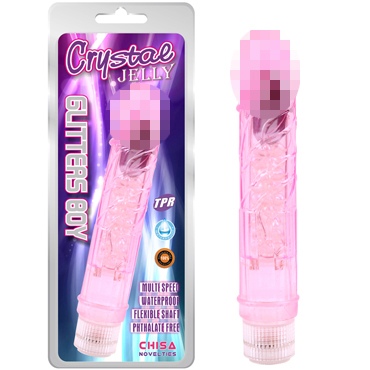 Chisa Crystal Jelly Glitters Boy, розовый — фото 1