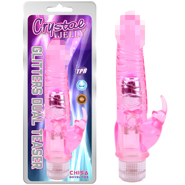 Chisa Crystal Jelly Glitters Dual Teaser, розовый — фото 1