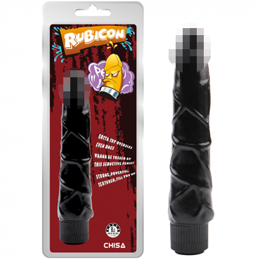 Chisa Rubicon Ignite Vibrating Cock, черный — фото 1