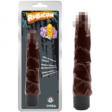 Chisa Rubicon Ignite Vibrating Cock, коричневый — фото 1